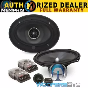 MEMPHIS MCX69C 6"X9" 120W CARBON FIBER COMPONENT SPEAKERS TWEETERS CROSSOVERS - Picture 1 of 11