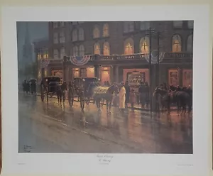 G. Harvey "GRAND OPENING" 1082/1250 Signed and numbered Print COA - Picture 1 of 5