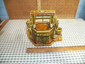 Vintage 1950er McCOY KERAMIK Wunsch Gut Pflanzgefäß - Bild 1 von 6
