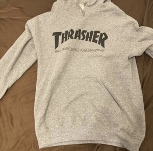Las mejores ofertas en Sudaderas de Thrasher Gris para Hombres | eBay