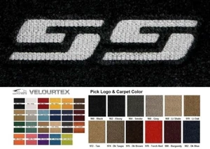 Lloyd Mats Velourtex Chevrolet Silverado SS Custom 3 Pc Floor Mats (2003-2006) - Foto 1 di 9