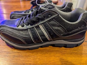 Perry Ellis America Ultra Foam Herren Freizeit Turnschuhe Schwarz Größe 7,5 Natur Tex 70 - Bild 1 von 6