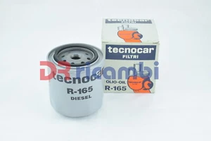 FILTRO OLIO TECNOCAR ALFAROMEO 6 ALFETTA GTV 75 FIAT CROMA BRAVO TECNOCAR R 165 - Imagen 1 de 3