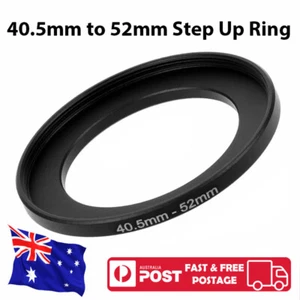 40.5-52 mm 40.5mm to 52mm 40.5mm-52mm Step-Up Stepping Up Ring Filter Adapter - Picture 1 of 2