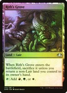Rith's Grove FOIL - 255/261 - Uncommon - Dominaria Remastered DMR MTG - Picture 1 of 1