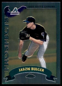 2002 Topps Traded & Rookies #T195 Jason Bulger Rookie Chrome - Picture 1 of 2