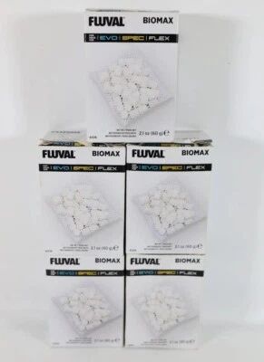 Set Of 5 Fluval BioMax Replacement Filters 2.1 Oz / 60 G - Image 1 of 4