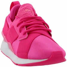 puma muse satin pink