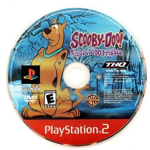 Scooby-Doo! Night of 100 Frights (Sony PlayStation 2, 2002) Disc Only Tested - Picture 1 of 3