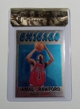 2000-01 Topps Heritage Jamal Crawford Rookie RC # 32 Retrofractor RCR BGS 9 /72