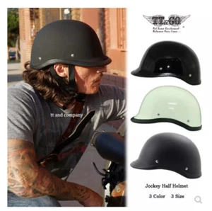 NUEVO Medio Casco Japón Cuchara de Agua Retro Motocicleta FRP Casco Motociclista - Imagen 1 de 14