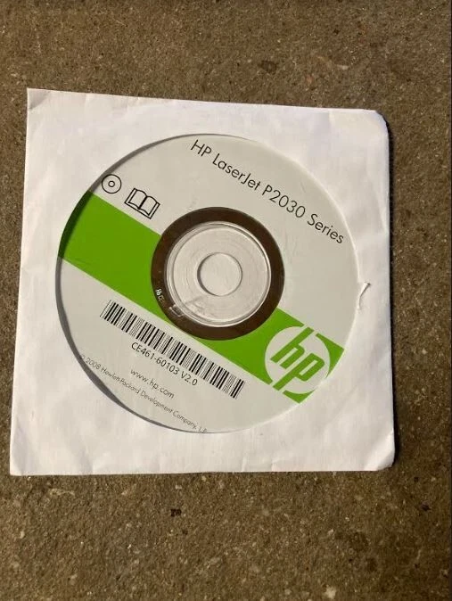 New Genuine HP P2030 Series  Printer CD Software Drivers Utilities  CE461-60103 - Image 1 of 1