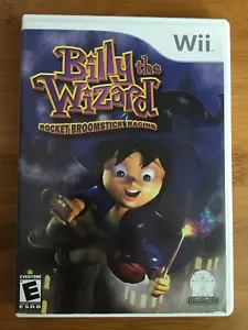 Billy the Wizard: Rocket Broomstick Racing (Nintendo Wii, 2007) Complete Tested - Picture 1 of 9