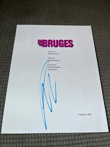 Colin Farrell Signed Autographed In Bruges Movie Script Cover 1 - Picture 1 of 1