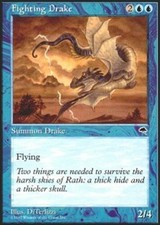 Fighting Drake X4 (Tempest) MTG (NM) *CCGHouse* Magic