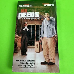 Mr. Deeds (VHS, 2002) June 2006 BRAND NEW FACTORY SEALED! - Photo 1 sur 6