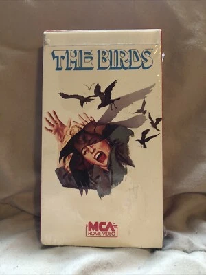 VHS Alfred Hitchcock's The Birds MCA Home Video 1985 Release 1963 Classic Horror Foto 1 de 4