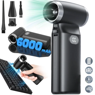 Elektrische Staubgebläse Druckluft 110000rpm Kabelloser Druckluftspray Reiniger - Bild 1 von 4