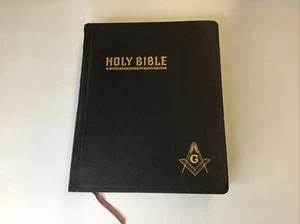 1951 Roter Buchstabe Heilige Bibel Freimaurerausgabe Zyklopädisch indiziert Freimaurer - Bild 1 von 8