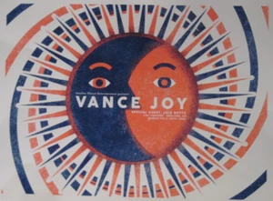 VANCE JOY / JACKBOTTS / FOX THEATER / MARCH 9 & 10, 2023 / CONCERT POSTER - Picture 1 of 1