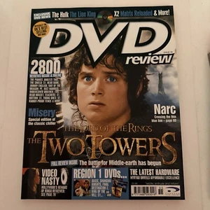 DVD REVIEW Magazine Issue 55 - Lord Of The Rings - Two Towers Elijah Wood - 2003 - Picture 1 of 5