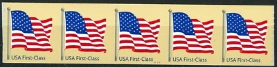 US Flag on Tan N/D Type PNC5 PL V11111 MNH D/C 8.5 Scott's 4134 by AD - Image 1 of 2