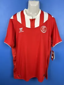 NEW Seville Warrior 2013/14 red/white away soccer football shirt 2XL BNWT - Bild 1 von 11