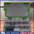~ Portable Fishing Box Waterproof Bait Lure Hook Boxes Fishing Tool (Green large