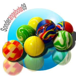 2x 10x 100x  Flummis Flummi Springball Hüpfball Bouncing Ball Tombola - Bild 1 von 6