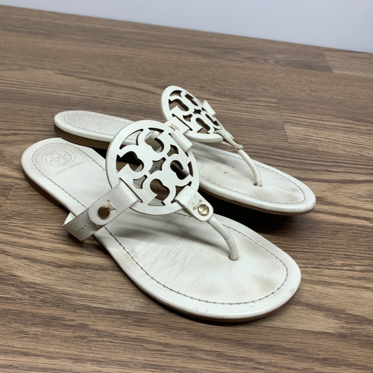 Tory Burch Miller White Sandals for Women for sale | eBay Tory Burch Miller White Sandals for Women for sale | eBay
