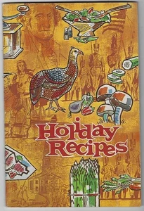 Holiday Recipes Atlanta Gas Light Company 1967 Vintage Recipes Menus Softcover - Picture 1 of 1