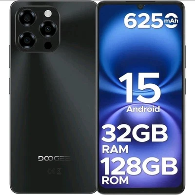 DOOGEE Note 58(2025) Smartphone Android 15, 32GB+128GB Ohne Vertrag Handy, 6.75" - Immagine 1 di 4