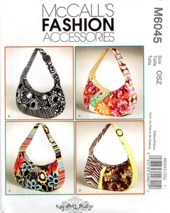 Borsa a mano Kay Whitt Design McCall's 6045 modello da cucire NON TAGLIATA ©2010 - Foto 1 di 3