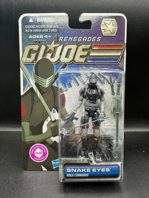 G.I. Figura de acción Joe Renegades Snake Eyes Ninja Commando 30 aniversario Foto 1 de 2