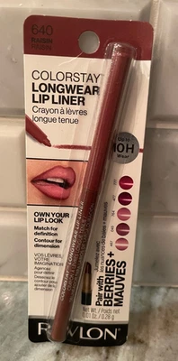 Revlon Colorstay Longwear Lip Liner UP TO 10H- 640 RAISIN - Image 1 of 2