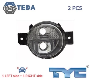19-14158-05-9 FOG LIGHT LAMP PAIR TYC 2PCS FOR NISSAN NOTE,PULSAR,PATHFINDER IV - Picture 1 of 5