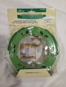 Clover Embroidery Hoop Stand - Hands Free Stand For Stitching MADE IN JAPAN - Picture 1 of 8