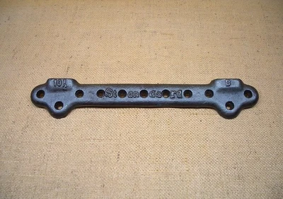 ANTIGUO SOPORTE DE FREGADERO COLGADO EN LA PARED DE HIERRO FUNDIDO FONTANERÍA ESTÁNDAR 10 1/2" CENTRO DE COLECCIÓN Foto 1 de 4