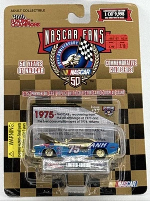 Racing Champions 1975 NASCAR 50th Anniversary Comm. Gold Series 1:64 Diecast - Image 1 of 4