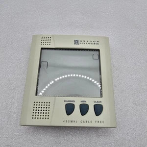 Oregon Scientific Atomic Projection Indoor/outdoor Thermometer Emr812 NOS - Picture 1 of 5