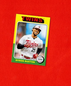 2024 Topps Heritage--Byron Buxton #126 Base - Picture 1 of 2