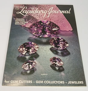 Lapidary Journal Gem Cutting Magazine July 1984 Rockhound Collectors - Picture 1 of 5