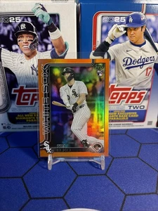 2025 Topps Update Tim Elko Orange Foil RC #US224 /25 Chicago White Sox Rookie SP - Bild 1 von 2