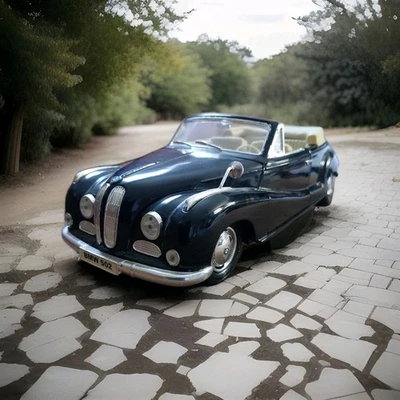 Maisto 1955 BMW 502 1/18 Dark Blue NO BOX - Image 1 of 4