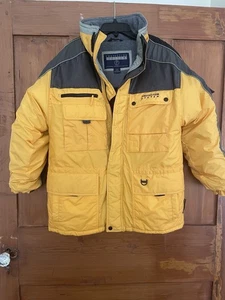 Giacca Isolante Ragazzo Sistema Protezione Idrorepellente Giallo Grigio Nero XL - Foto 1 di 17