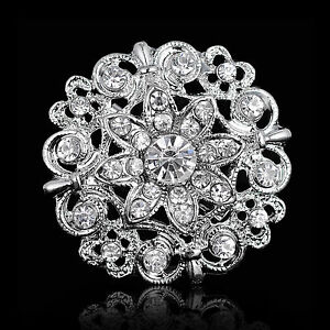 Crystal Rhinestone Brooch Pin Party Women Brooches Pins Corsage Jewelry Gift Hot
