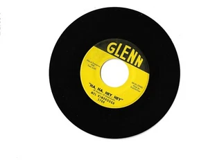 Mel Kimbrough-Ha Ha Hey Hey-Glenn 3700(Early 1960's Surf Rockabilly 45)(Hear It) - Picture 1 of 2
