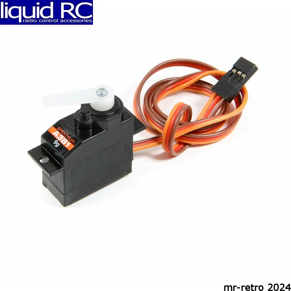 Spektrum 9g Mini Servo 400mm Servo Lead SPMSA381
