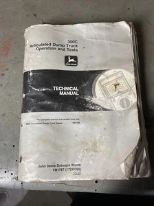 John Deere 300D Knickgelenkter Muldenkipper technische Betriebs- & Prüfanleitung TM1787 - Bild 1 von 5