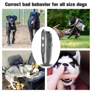 Handheld Ultrasonic Dog Training Device Anti Bark Stopper Pet Obedience Trainer - Picture 1 of 6